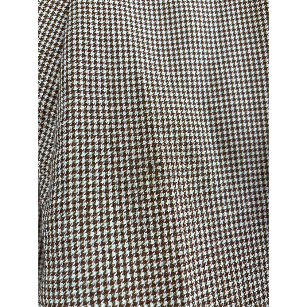 Vintage Men's Wool Leonardo Valenti Houndstooth Slacks 34 - Picture 4 of 8